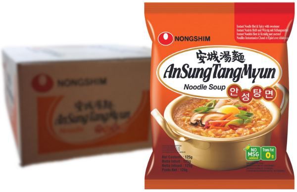 🍜 20er Pack Nongshim Ansungtangmyun Instant Nudeln ab 17,85€ (statt 24€)