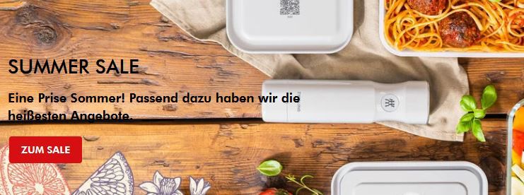 🍴 Zwilling Sale mit bis zu  66% Rabatt   z.B. Zwilling Gourmet Messerblock für 119€ (statt 199€)