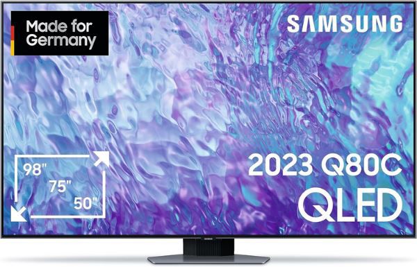 Samsung Q80C 75 QLED 4K Fernseher mit 100Hz für 1.199€ (statt 1.500€)