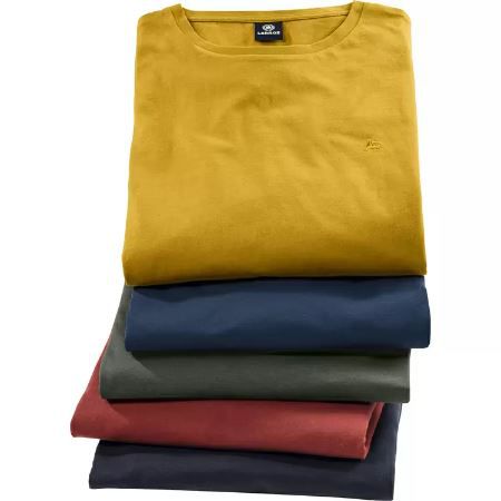 5er Pack Lerros Langarm T Shirts in gem. Farben für 54,74€ (statt 75€)