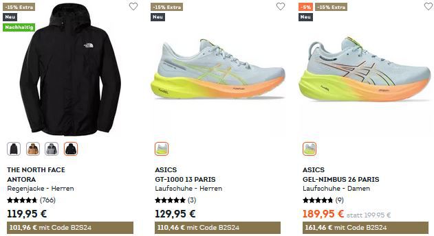 👕 Sportscheck Back to Sports Sale + 15% Extra Rabatt