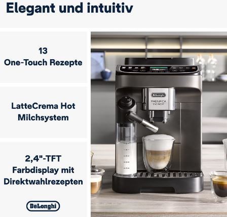 DeLonghi ECAM312.80.TB Magnifica Evo Next Kaffeevollautomat für 594,92€ (statt 700€)