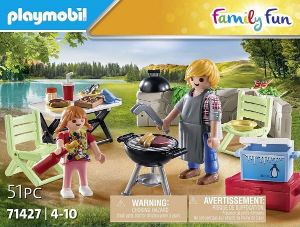 Playmobil Family Fun 71427 Gemeinsames Grillen Set für 9,99€ (statt 14€)