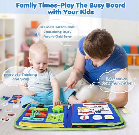 URMYWO Busy Board Montessori Spielzeug für 7,69€ (statt 13€)