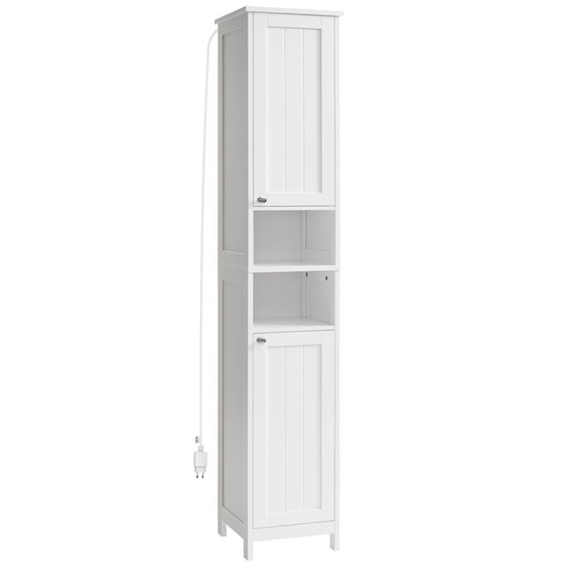 VASAGLE Badezimmerschrank mit Beleuchtung für 54,99€ (statt 68€)