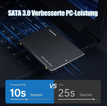 Fanxiang S101Q SATA SSD mit 2TB für 92,85€ (statt 120€)