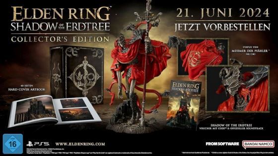 Elden Ring: Shadow of the Erdtree Collectors Edition für 199,99€ (statt 242€)