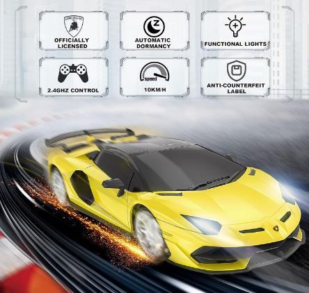 Jolly Fun RC Lambo, Maßstab: 1:24 für 7,99€ (statt 13€)