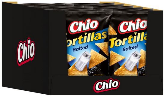 😋 12er Pack Chio Tortillas Original Salted, 110g ab 12,89€ (statt 24€)