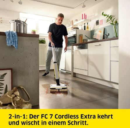 Kärcher FC 7 Cordless Extra Hartbodenreiniger für 359,99€ (statt 450€)