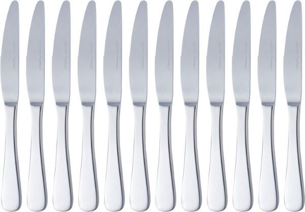 🍴 12er Pack Amazon Basics Tafelmesser aus Edelstahl für 13,60€ (statt 16€)