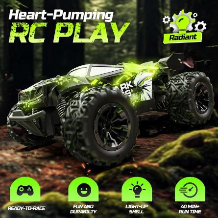 DEERC All Terrain Off Road Monster Truck RC Auto für 23,99€ (statt 40€)