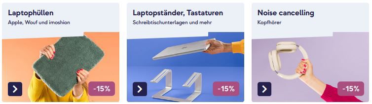 Handyhüllen.de: 15% Rabatt auf Tablethüllen, Ständer, Halterungen & Kopfhörer u.v.m.