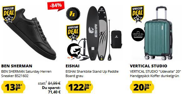 🔥🤑 SportSpar Sommerschlussverkauf bis zu  97%   z.B. SUP Board Set für 122€ (statt 200€)