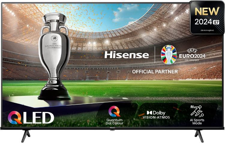 📺 Hisense 85E77NQ 85 4K QLED Fernseher für 1.139€ (statt 1.299€)