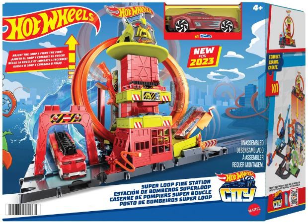 Hot Wheels City Super Fire Station Spielset für 25,94€ (statt 33€)