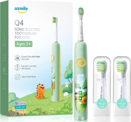 usmile Elektrische Kinder Zahnbürste mit 2 Betriebsmodi für 15,99€ (statt 32€)