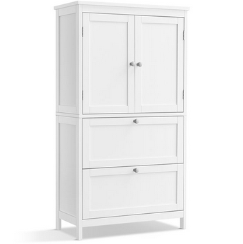 VASAGLE Badezimmerschrank (30 x 60 x 110 cm) für 62,99€ (statt 84€)