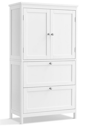 VASAGLE Badezimmerschrank (30 x 60 x 110 cm) für 62,99€ (statt 84€)