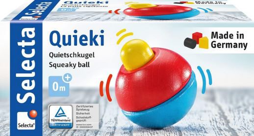 Selecta 61069 Quietschkugel aus Holz für 5,49€ (statt 11€)