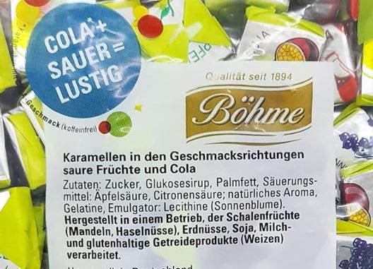 Böhme Karamellen mit Cola  & Früchtegeschmack, 250g ab 1,52€ (statt 2€)