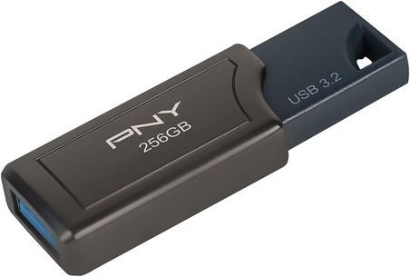 PNY PRO Elite V2 USB 3.2 Stick mit 256GB, bis 600 MB/s für 37,49€ (statt 51€)