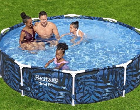 🏊 Bestway Steel Pro Frame Pool 305 x 66cm ohne Pumpe für 39,70€ (statt 85€)