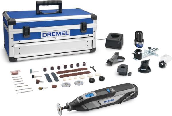 Dremel 8240 Akku Rotationswerkzeug Set, 65 tlg. für 124,99€ (statt 168€)