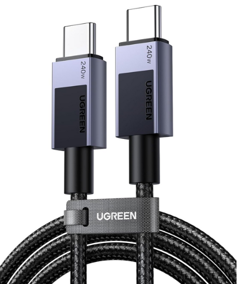 UGREEN 240W USB C auf USB C Kabel (2m) für 7,64€ (statt 12€)