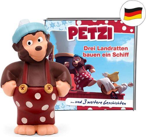 tonies Hörfigur   Petzi Drei Landratten Bauen ein Schiff für 12,99€ (statt 17€)