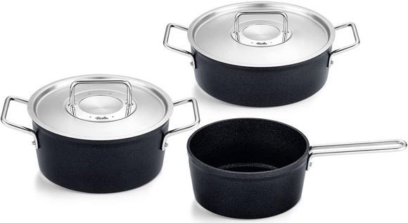 Fissler Adamant Kochtopfset, 3 teilig für 181,90€ (statt 202€)