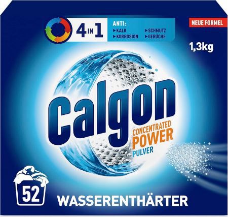 1,3Kg Calgon 4 in 1 Power Pulver, Wasserenthärter ab 5,99€ (statt 9€)