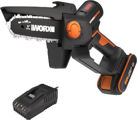 Worx WG325E Nitro Profi Mini Akku Kettensäge, 12cm für 105,69€ (statt 150€)