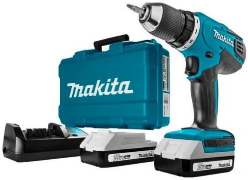 Makita DF488D004 Akku Bohrschrauber mit 2 Akkus für 118,74€ (statt 179€)