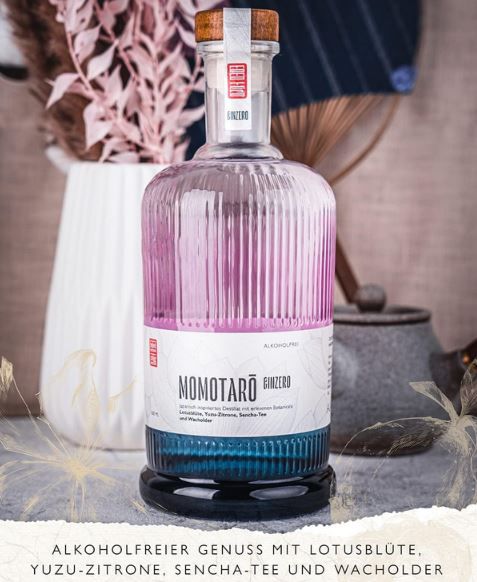 Momotaro Ginzero Alkoholfreier Gin mit Lotusblüte für 22,91€ (statt 32€)