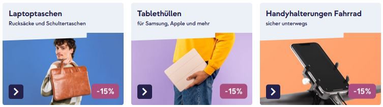 Handyhüllen.de: 15% Rabatt auf Tablethüllen, Ständer, Halterungen & Kopfhörer u.v.m.