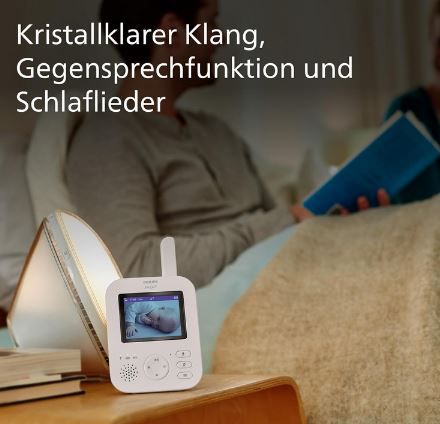 Philips SCD881/26 Avent Babyphone mit Kamera für 124,99€ (statt 140€)