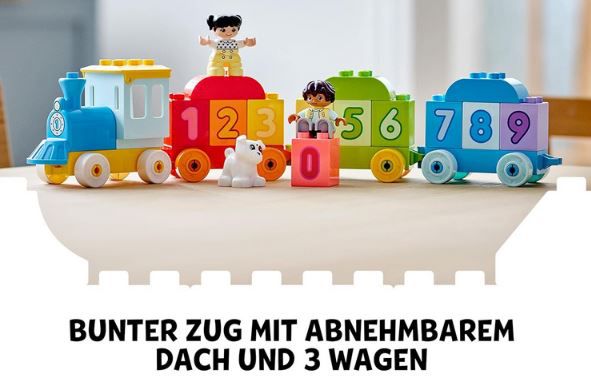 LEGO DUPLO 10954 Zahlenzug   Zählen Lernen für 12,99€ (statt 16€)