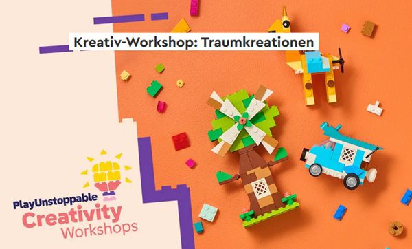 Gratis: Kreativ Workshop in LEGO Stores am 14.09.