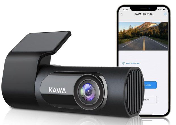 KAWA 1440P Dashcam mit WLAN, G Sensor & WDR für 34,64€ (statt 60€)