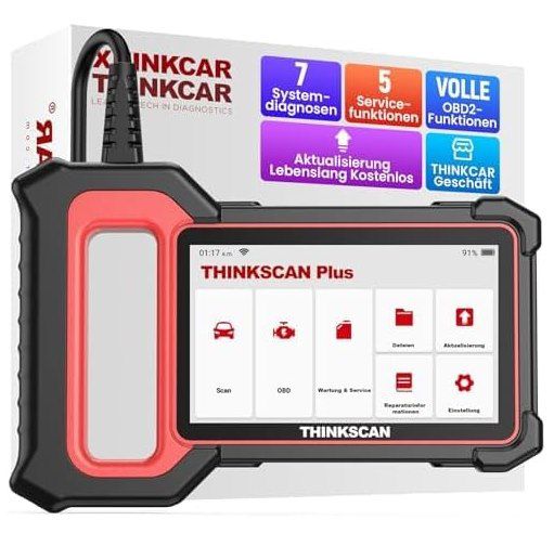 ThinkScan Plus S7 OBD2 Diagnosegerät mit 7 System-/ 5 Servicefunktionen für 89,99€ (statt 140€)