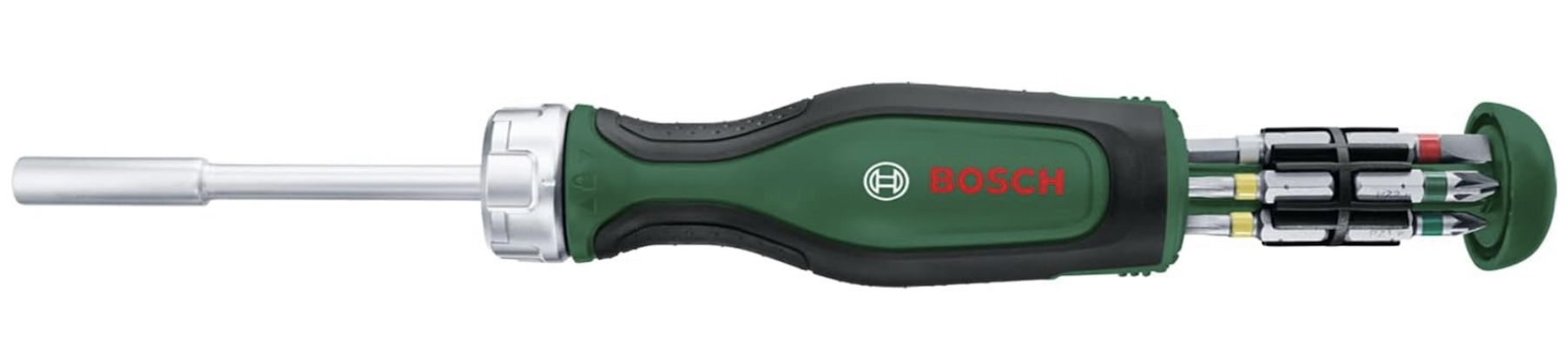 🪛 Bosch Ratschenschraubendreher mit Bit Magazin für 14,99€ (statt 22€)