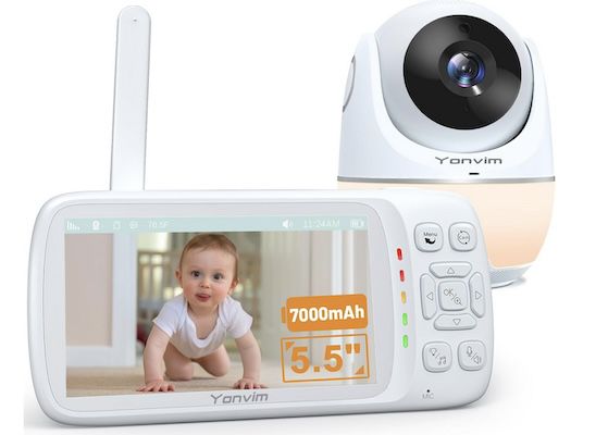 Yonvim 2K Babyphone mit 5.5 UHD für 59,99€ (statt 126€)