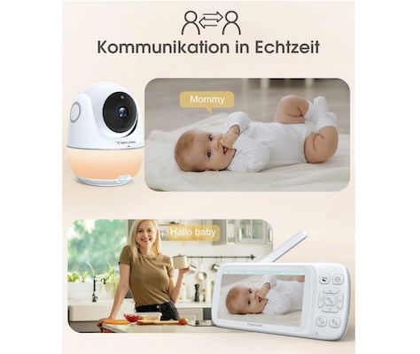 Yonvim 2K Babyphone mit 5.5 UHD für 59,99€ (statt 126€)