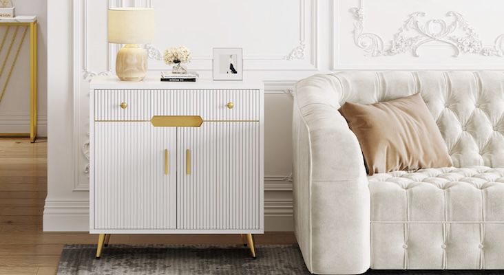 YITHAOME Sideboard mit 40 x 80 x 80 cm für 90,99€ (statt 125€)