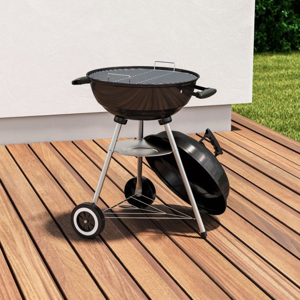 🍖 Grillmeister Kugelgrill Kansas mit Ø 44 cm für 30,94€ (statt 42€)