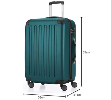 Hauptstadtkoffer Spree 4 Rollen Trolley mit 55 cm für 47,96€ (statt 89€)