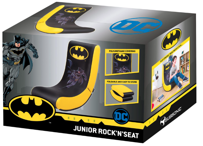 Subsonic RocknSeat Gaming Stuhl Junior   Batman für 36,86€ (statt 55€)