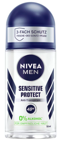 NIVEA MEN Sensitive Protect Deo Roll On (50 ml) ab 1,47€ (statt 2,15€)