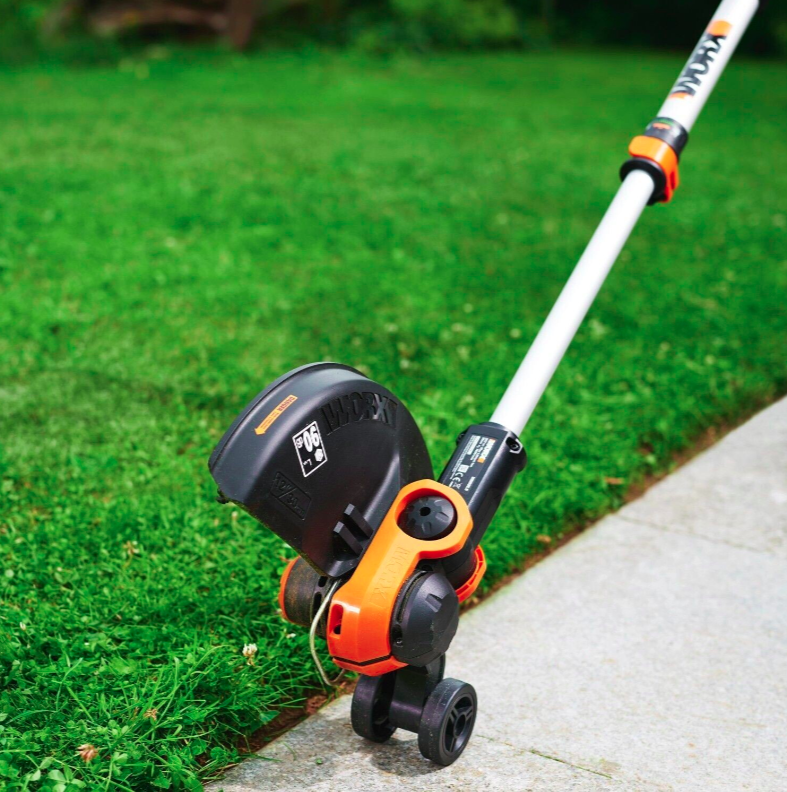 Worx WG163E.9 Akku Rasentrimmer inkl. Akku und Ladestation für 55,55€ (statt  105€)